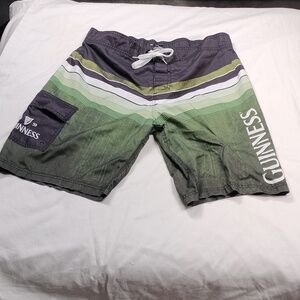 Guinness men's swim trunks size large